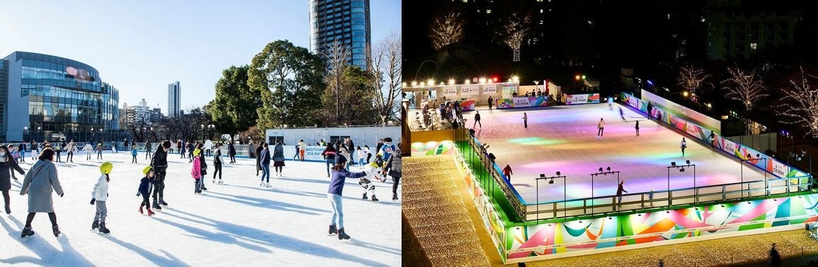 ▲(左)昼のイメージ　(右)夜のイメージ