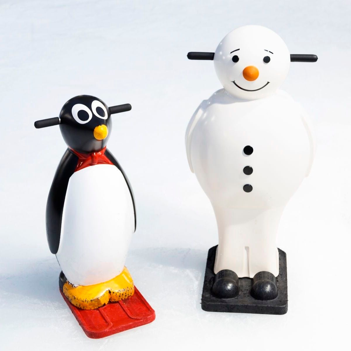 ▲そりのレンタルも人気