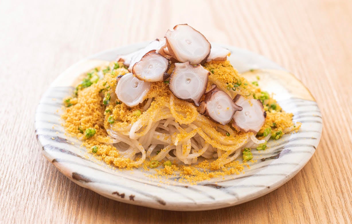 ▲からすみ蕎麦