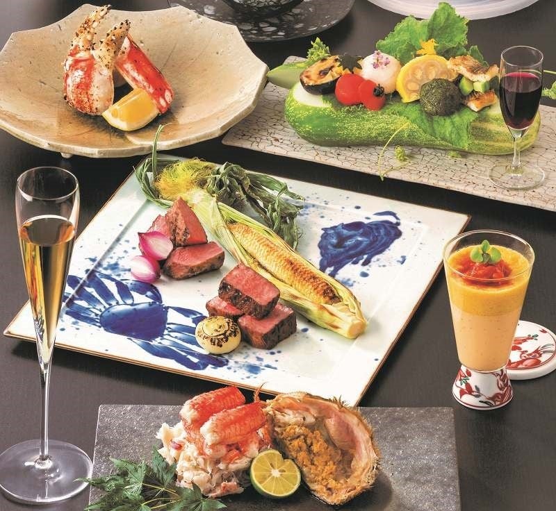 蟹と特撰牛コース