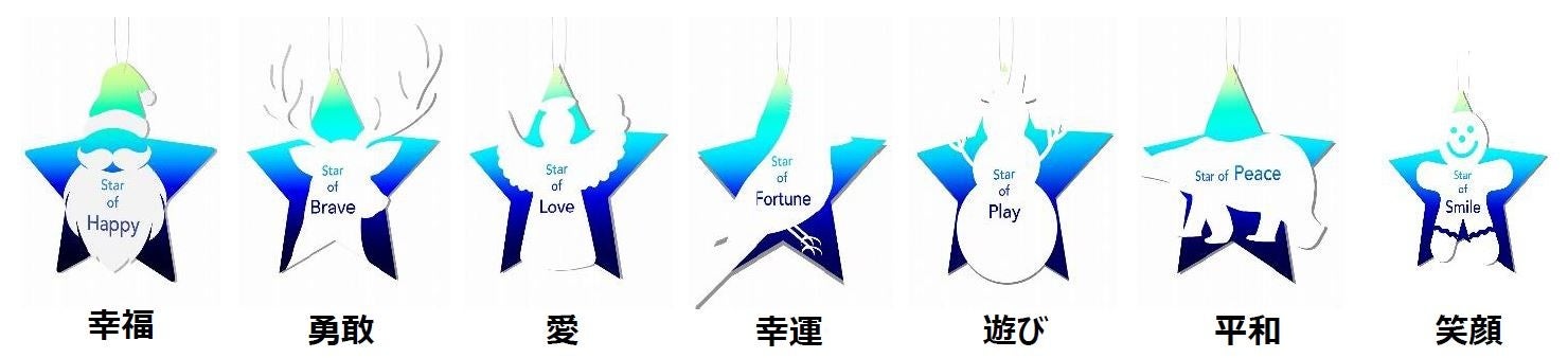 「隠れ7つ星」オーナメント イメージ