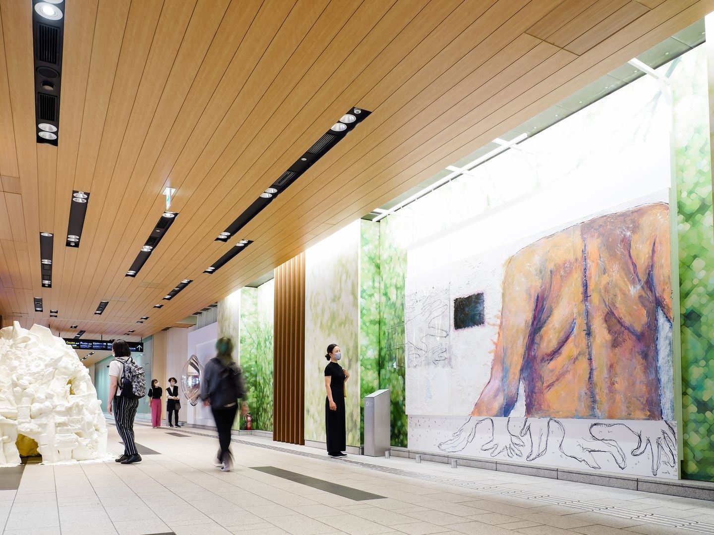 ▲TOKYO MIDTOWN AWARD 2022展示の様子