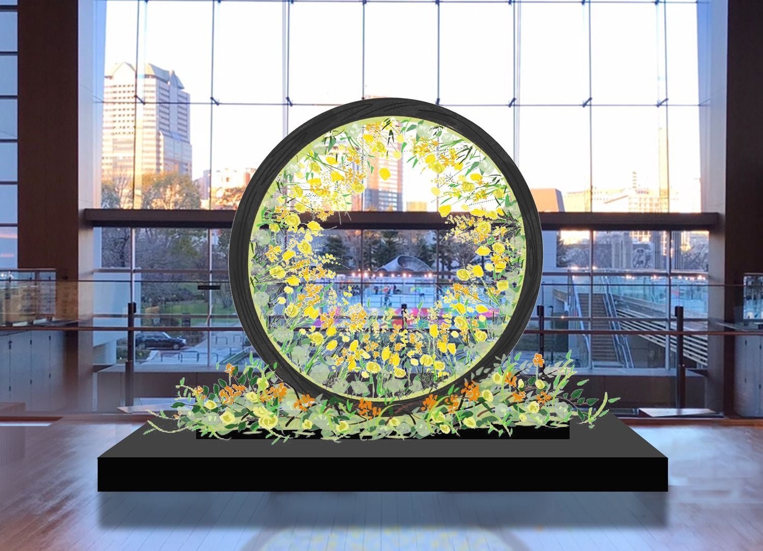 イメージ「夢の向こう側」（ガレリア１F　Bonpoint前）