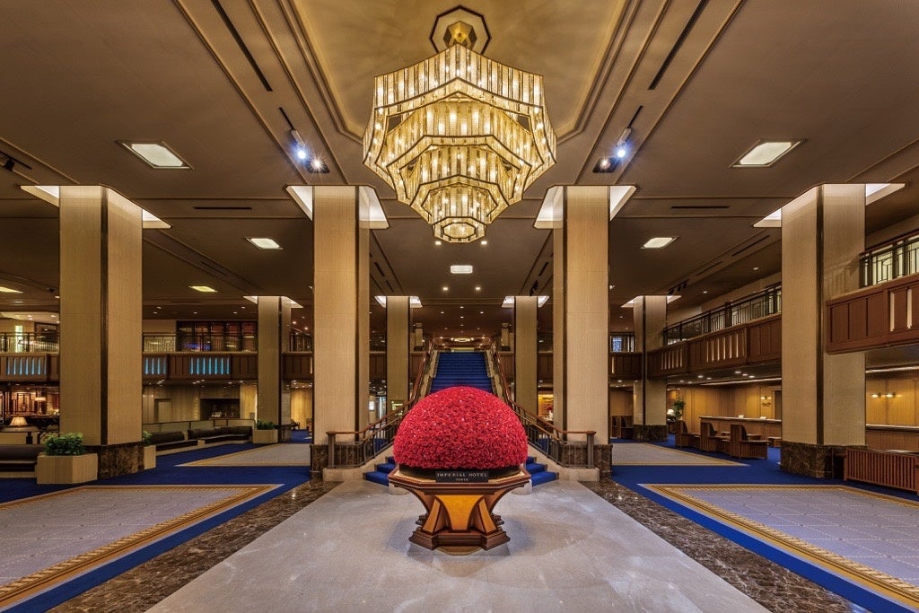帝国ホテル本館ロビー