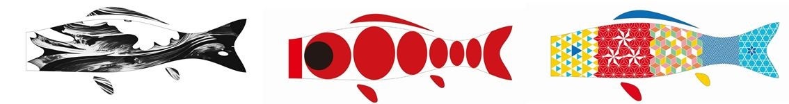 ▲こいのぼりGALLERYデザイン例