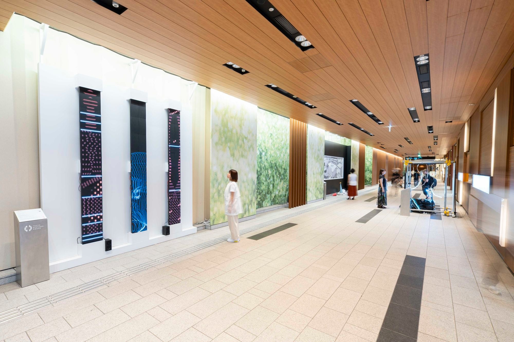 ▲TOKYO MIDTOWN AWARD 2023展示の様子