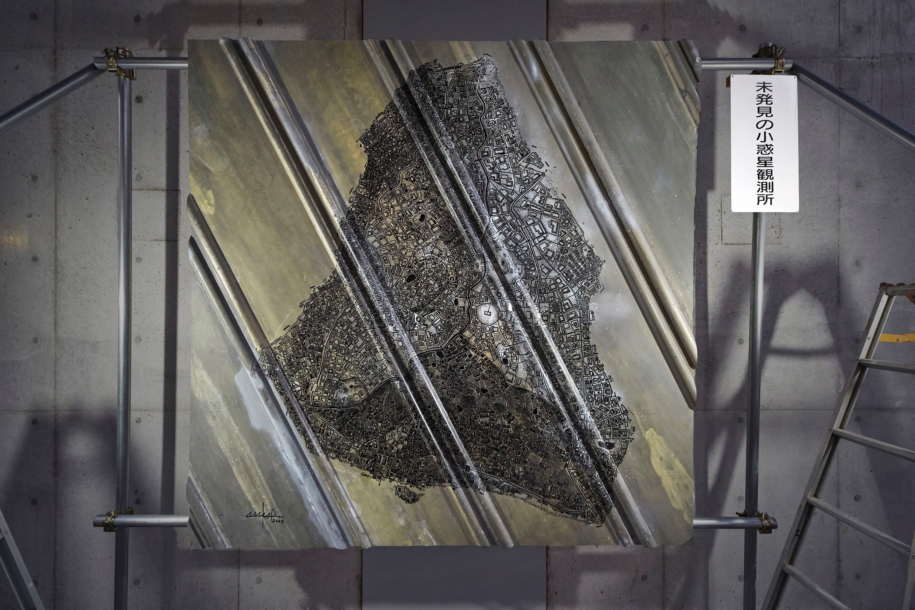 ▲《未発見の小惑星観測所_黄金町秋のバザール》©︎笠木靖之