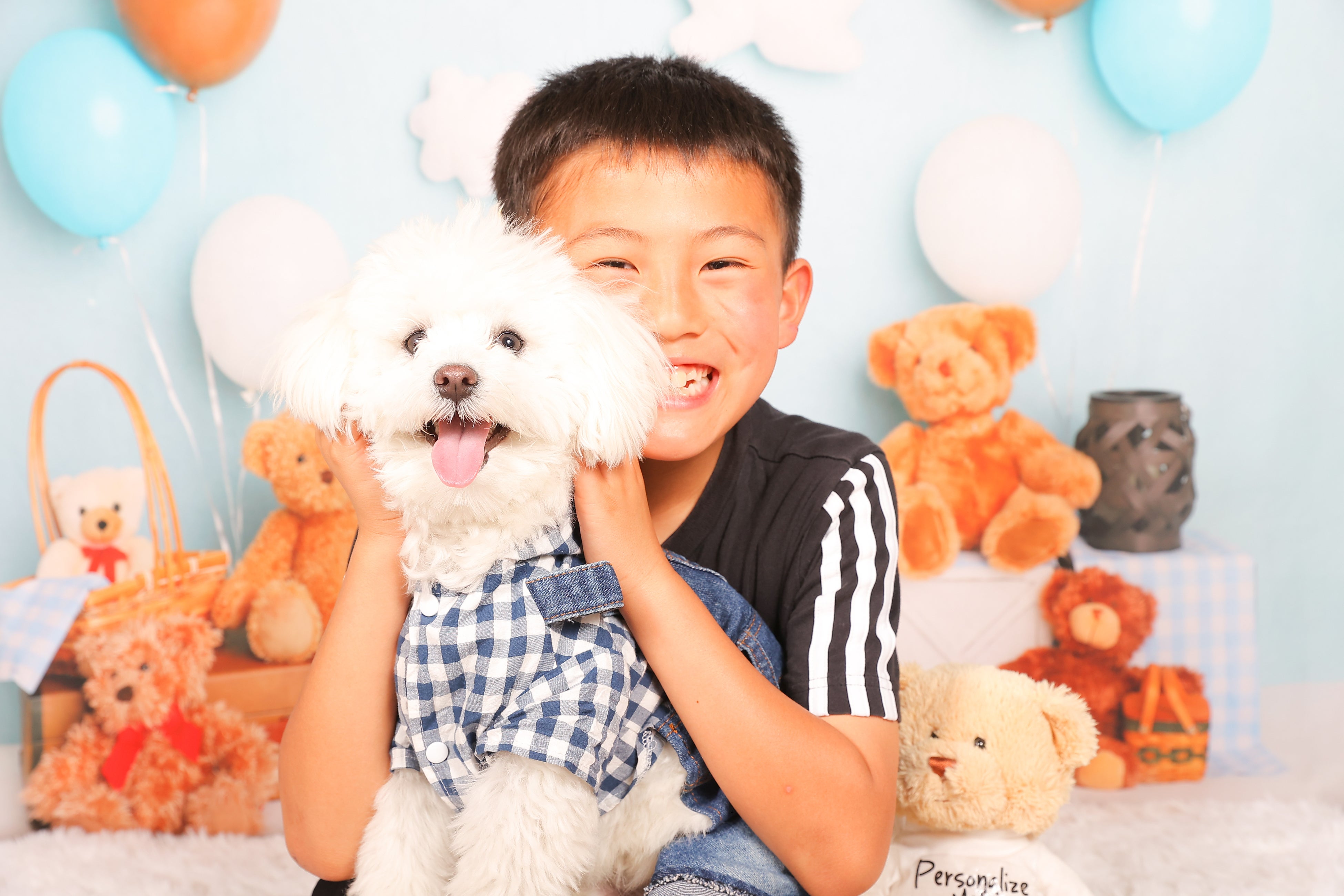 ご家族と一緒に撮影可能