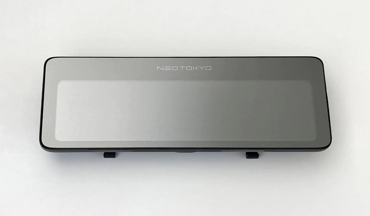 前中後3カメラ装備ミラー型ドライブレコーダー「ミラーカムPro2」が