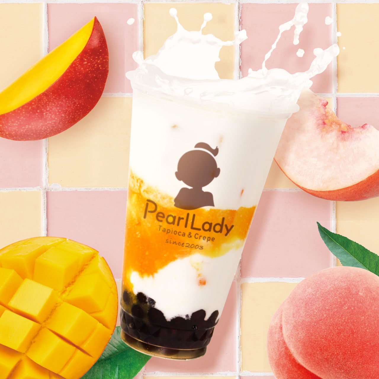 はじける果実感！ごくごく飲みたいピーチマンゴーラッシー