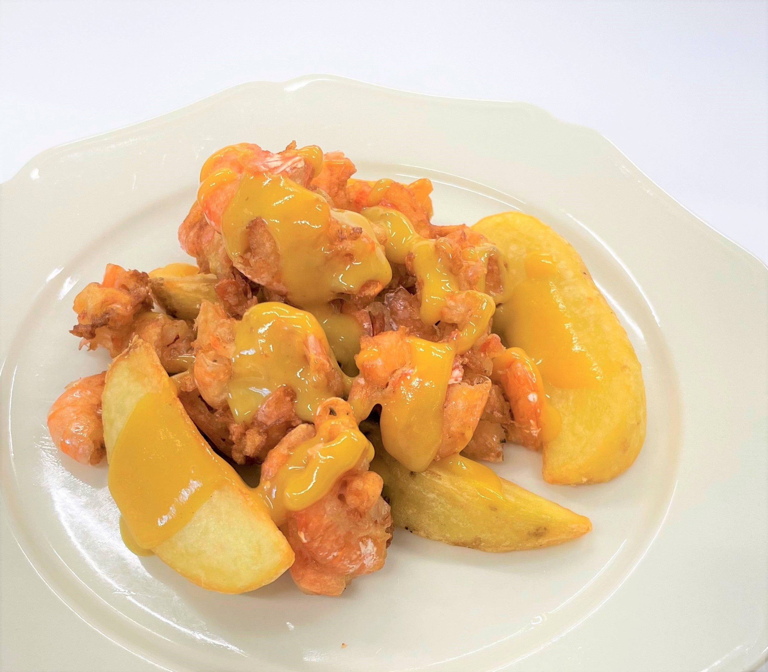 海老とポテトのハニーマスタード