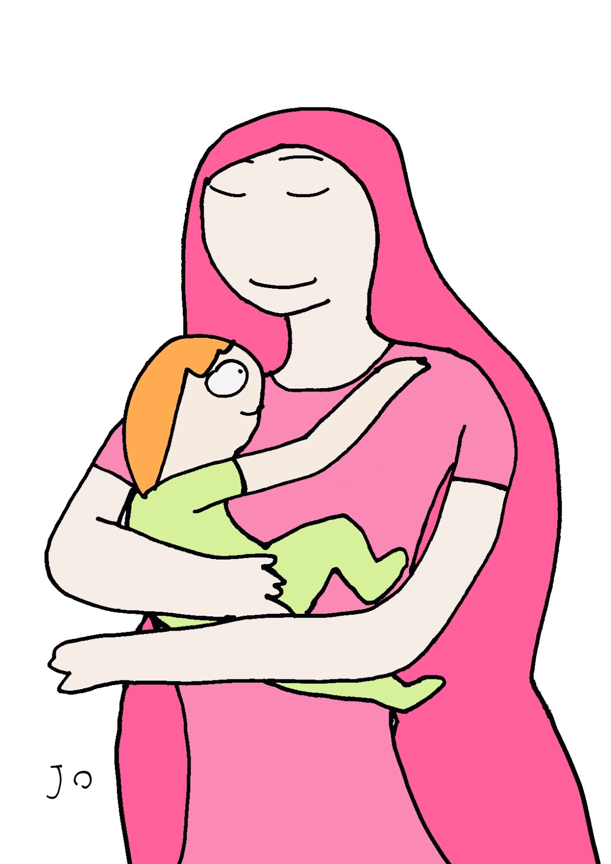 「ママ、ふあんにおもわなくていいよ、ぼくは このせかいをしあわせで いっぱいにするためにきたよ～」