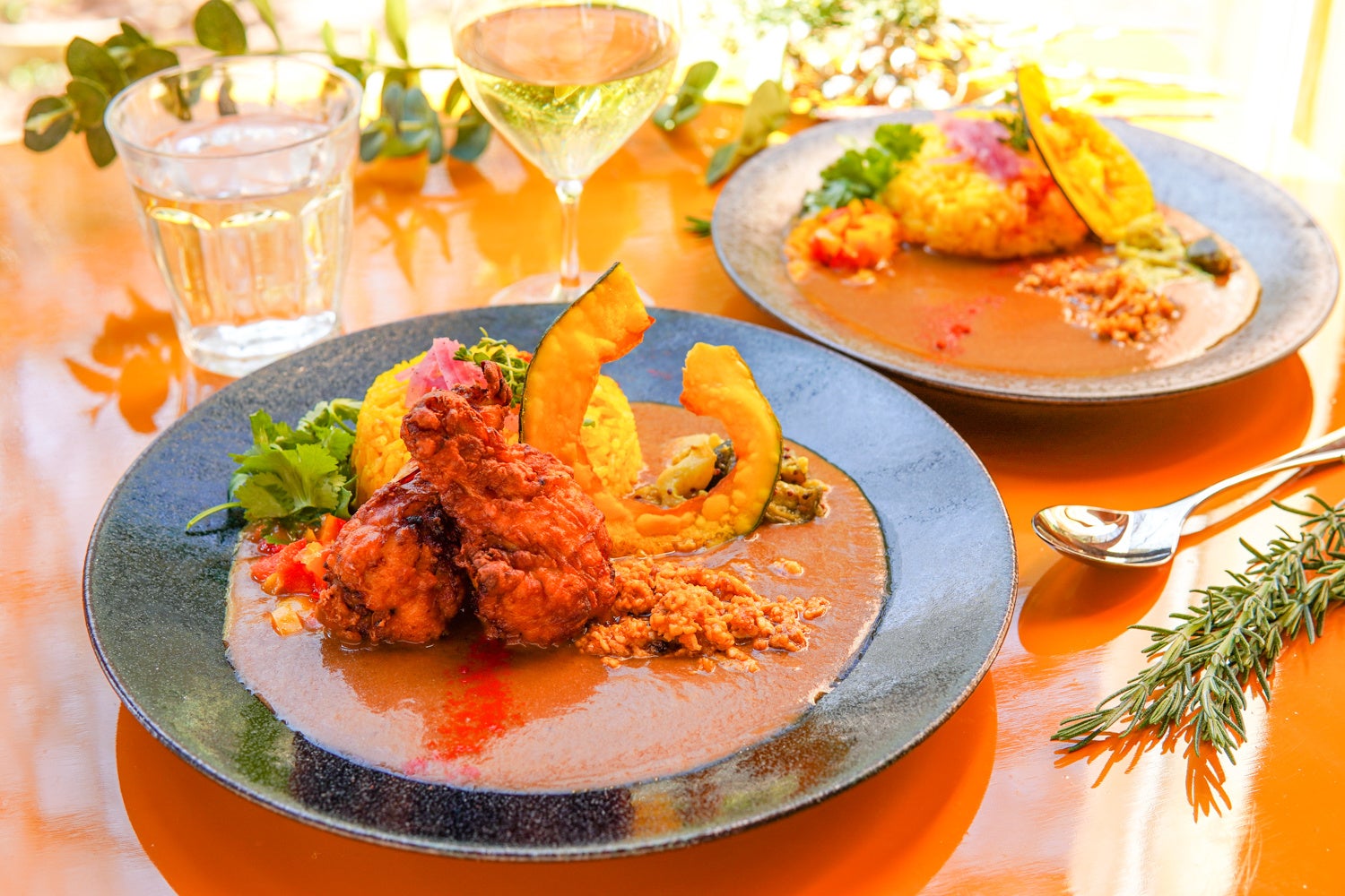 シェフ特製のボタニカルハウスカレー