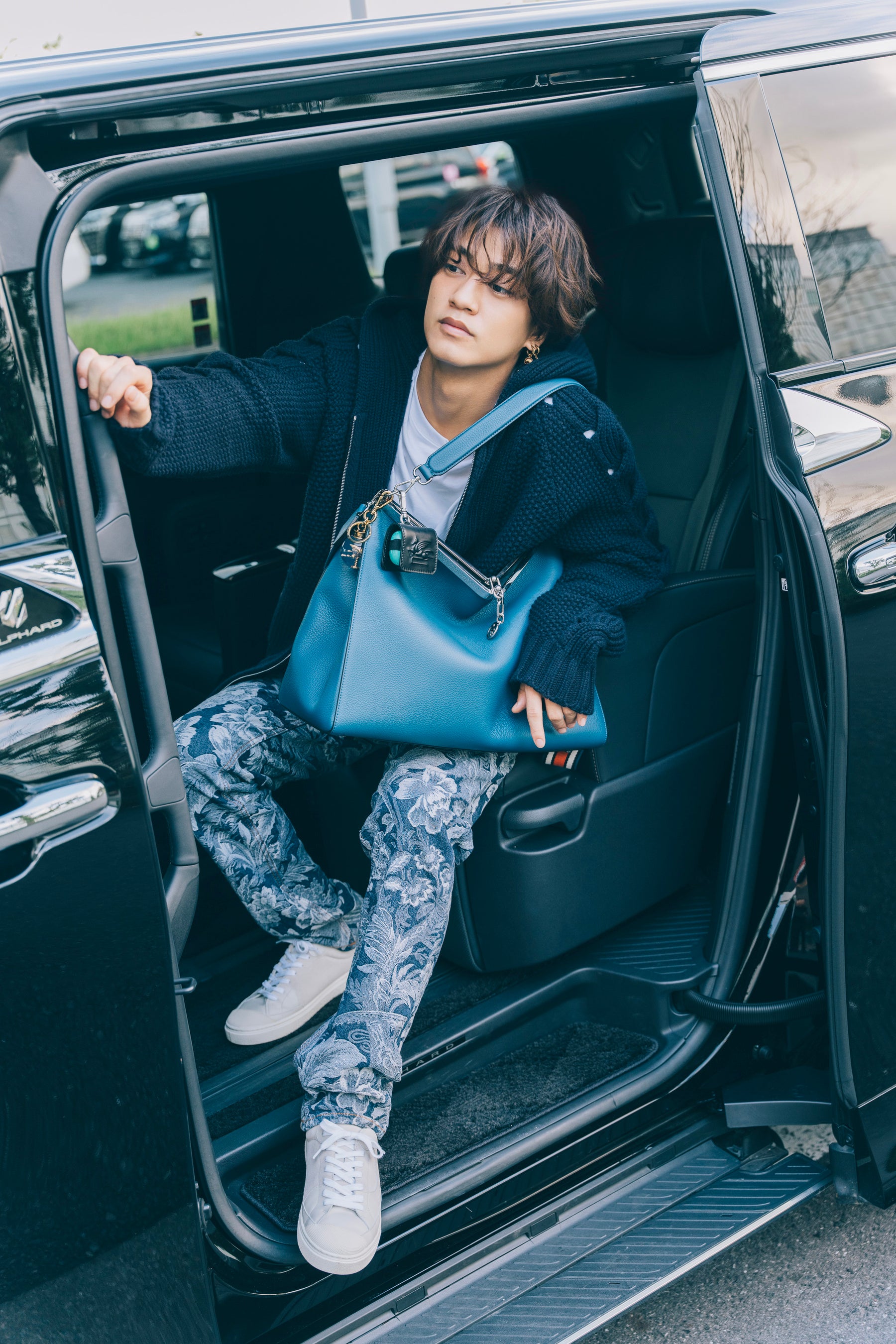 エトロ 髙橋海人 ミニトート　ブラック ETRO per Kaito Takahashi ミニトートエトロ 髙橋海人