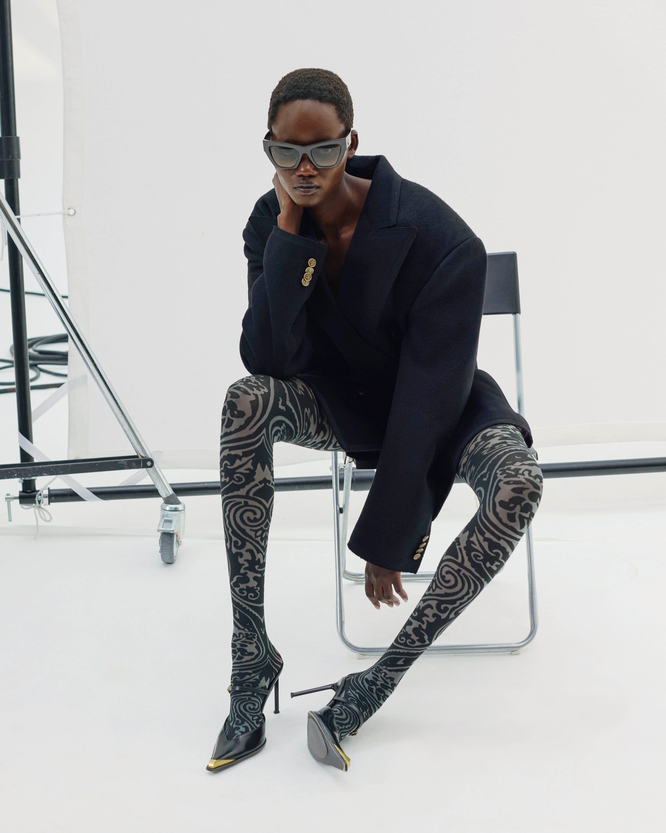ETRO X WOLFORD ロングスカート エトロ】ブランドのイコノグラフィーを新たに表現するスキン