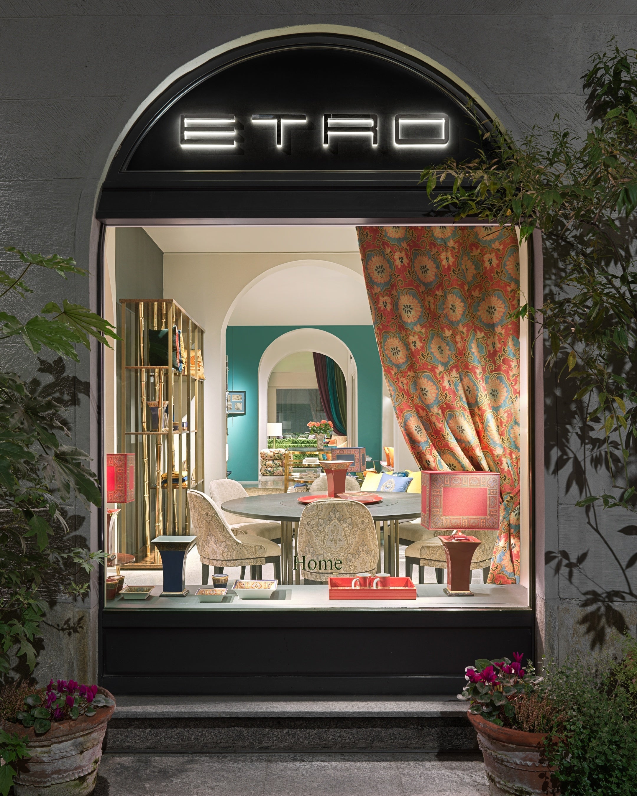 エトロ　ETRO インテリアクロス　大判 ETRO - 希少 ETRO エトロ コットンクロスの通販 by 日曜日まで