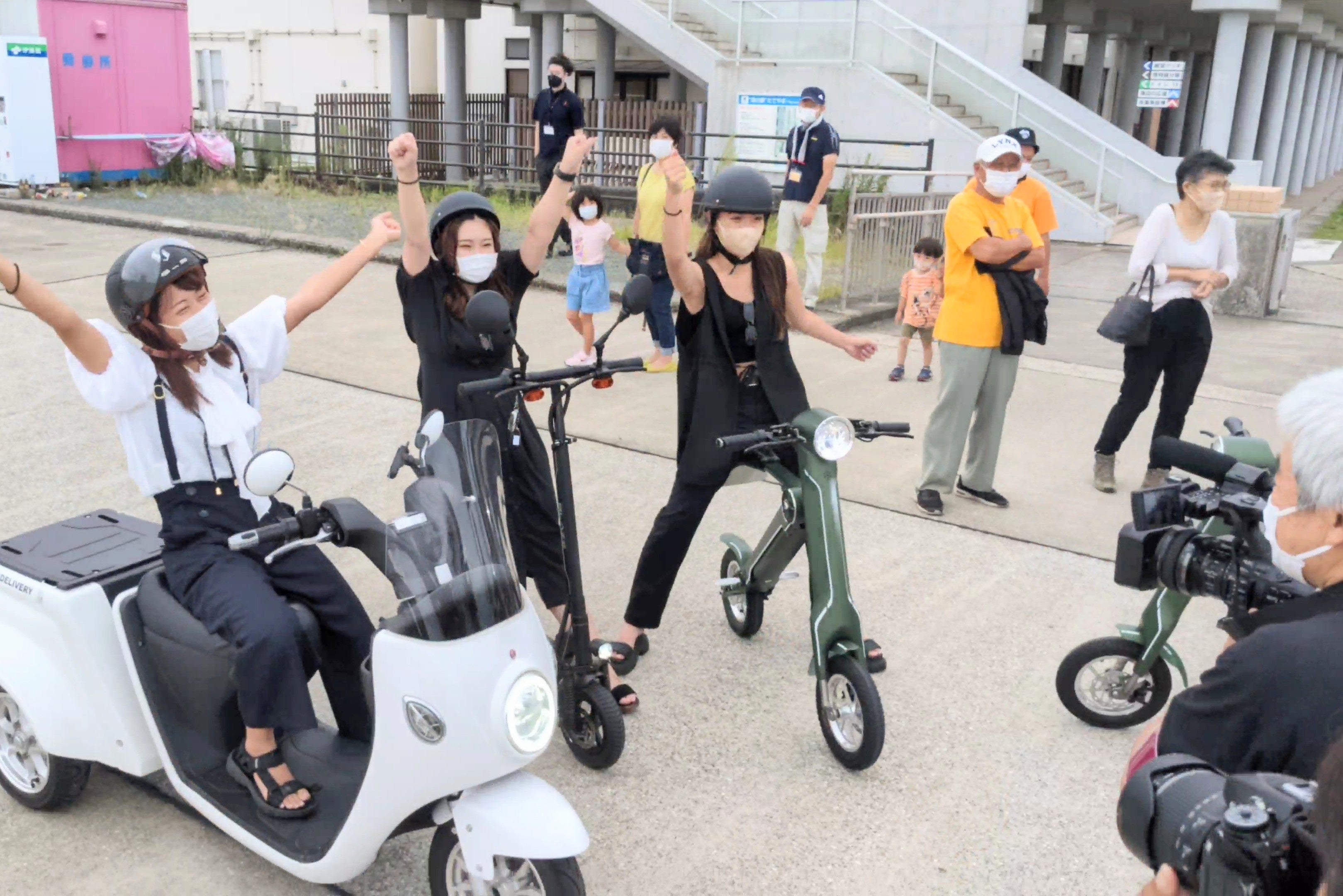 地元メディアのテレビ取材