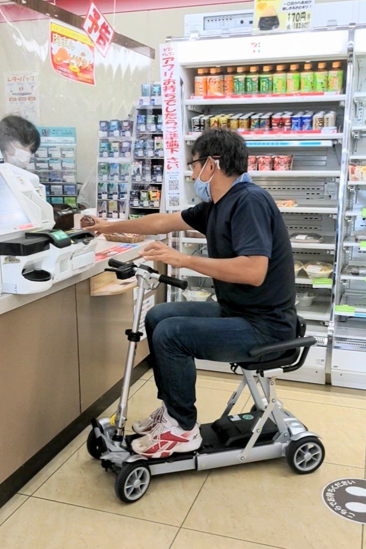コンビニにも挑戦