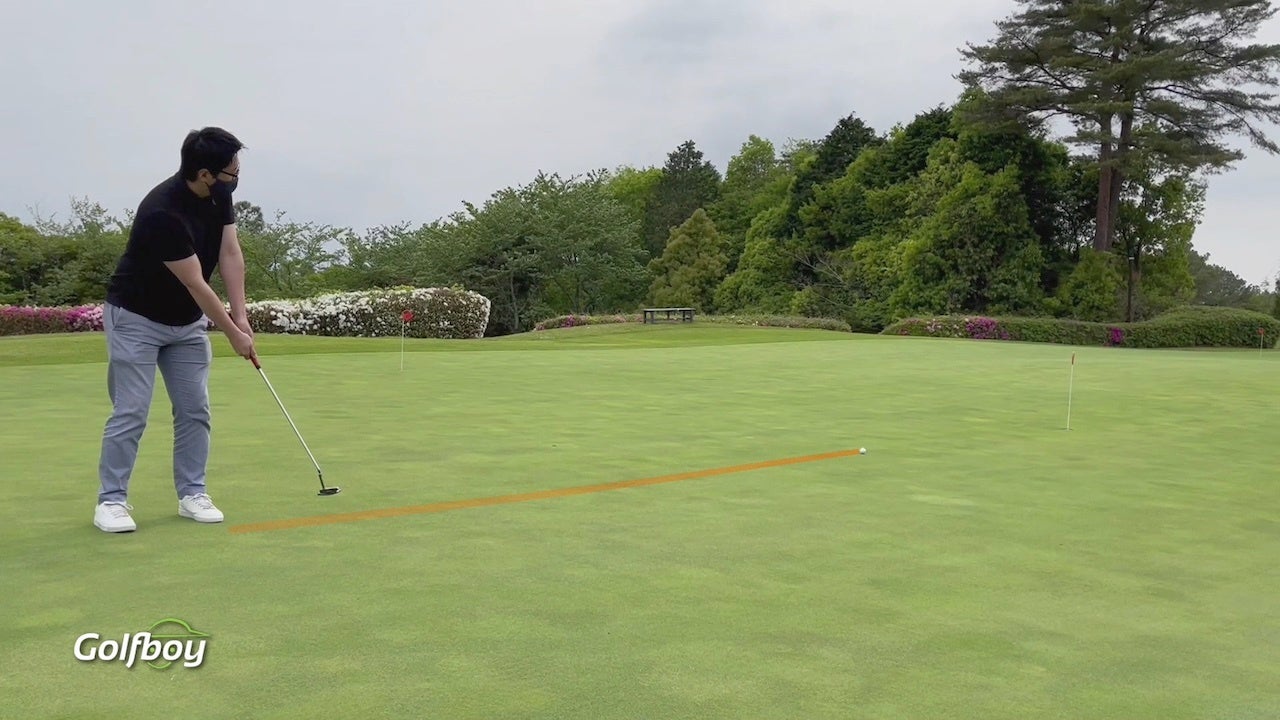 Golfboy LIVEからの出力映像