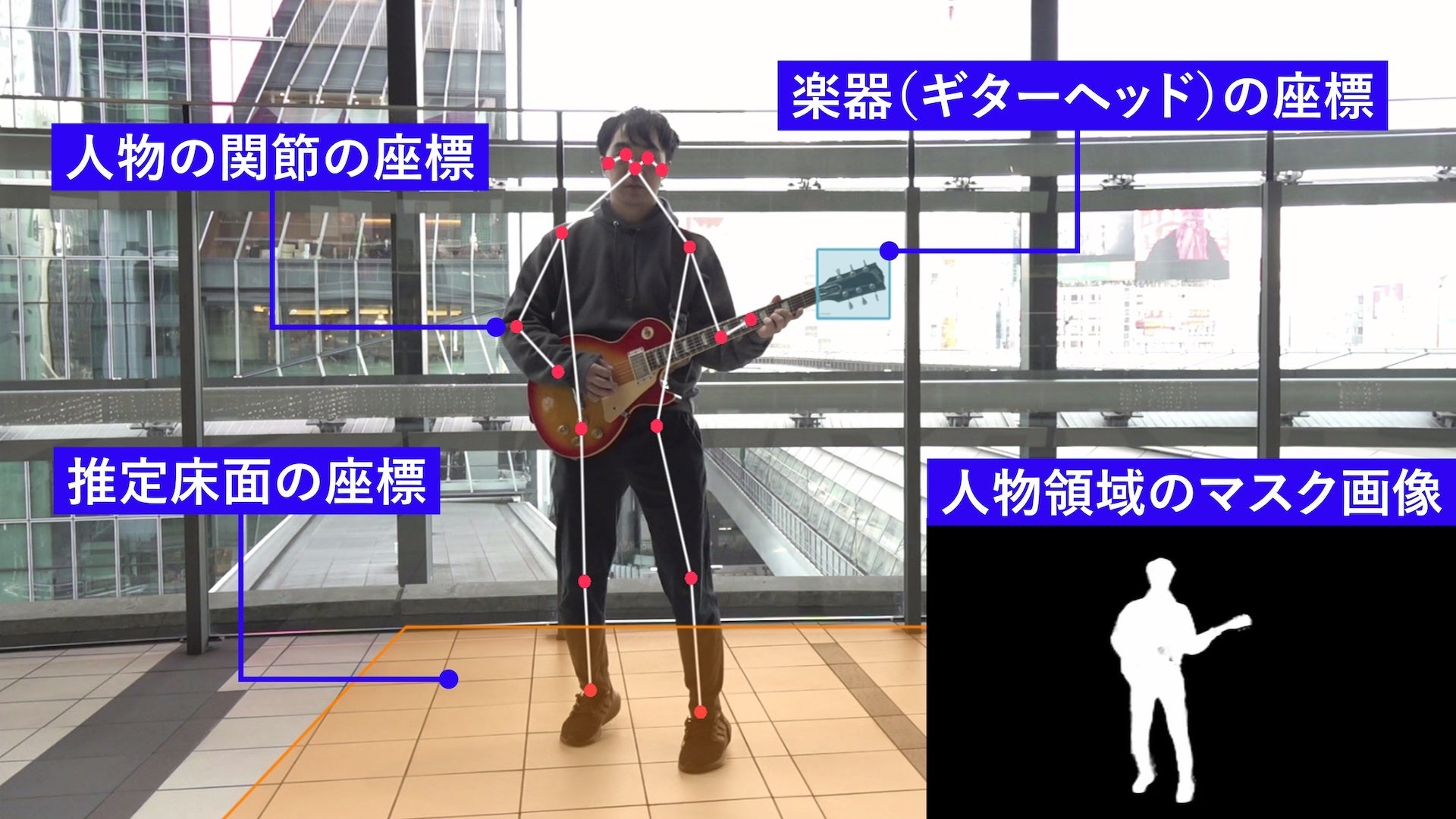 画像検出・解析の様子