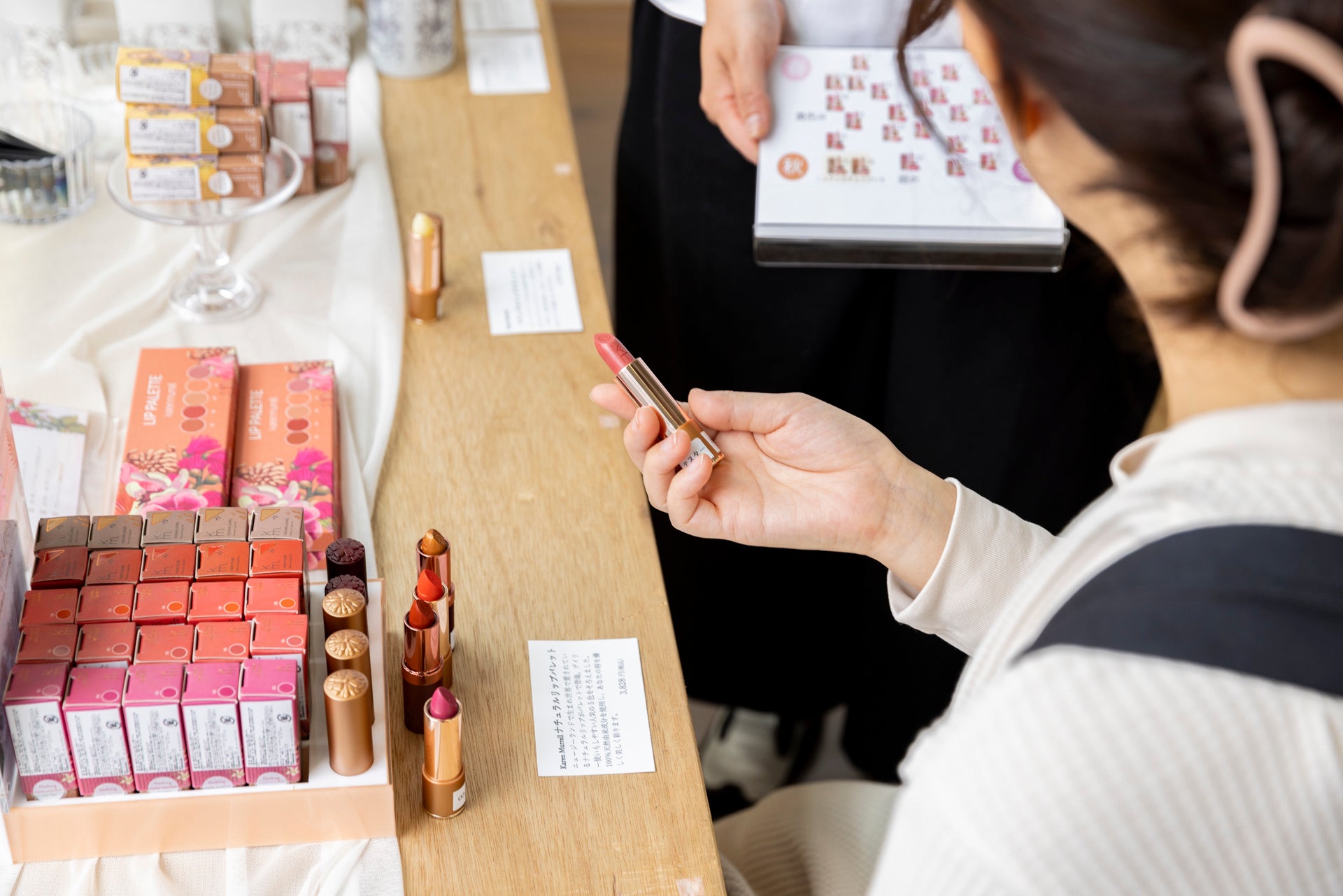 前回のポップアップの様子