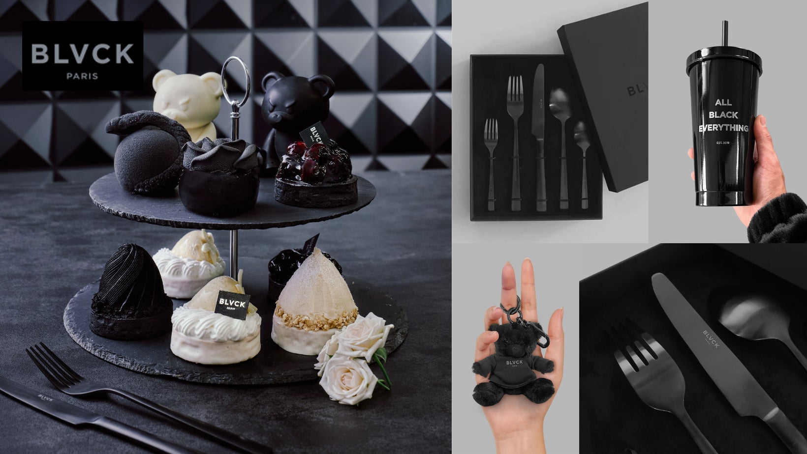 BLVCK PARIS史上初の「漆黒のケーキ」×「雑貨」のコラボ販売イベント