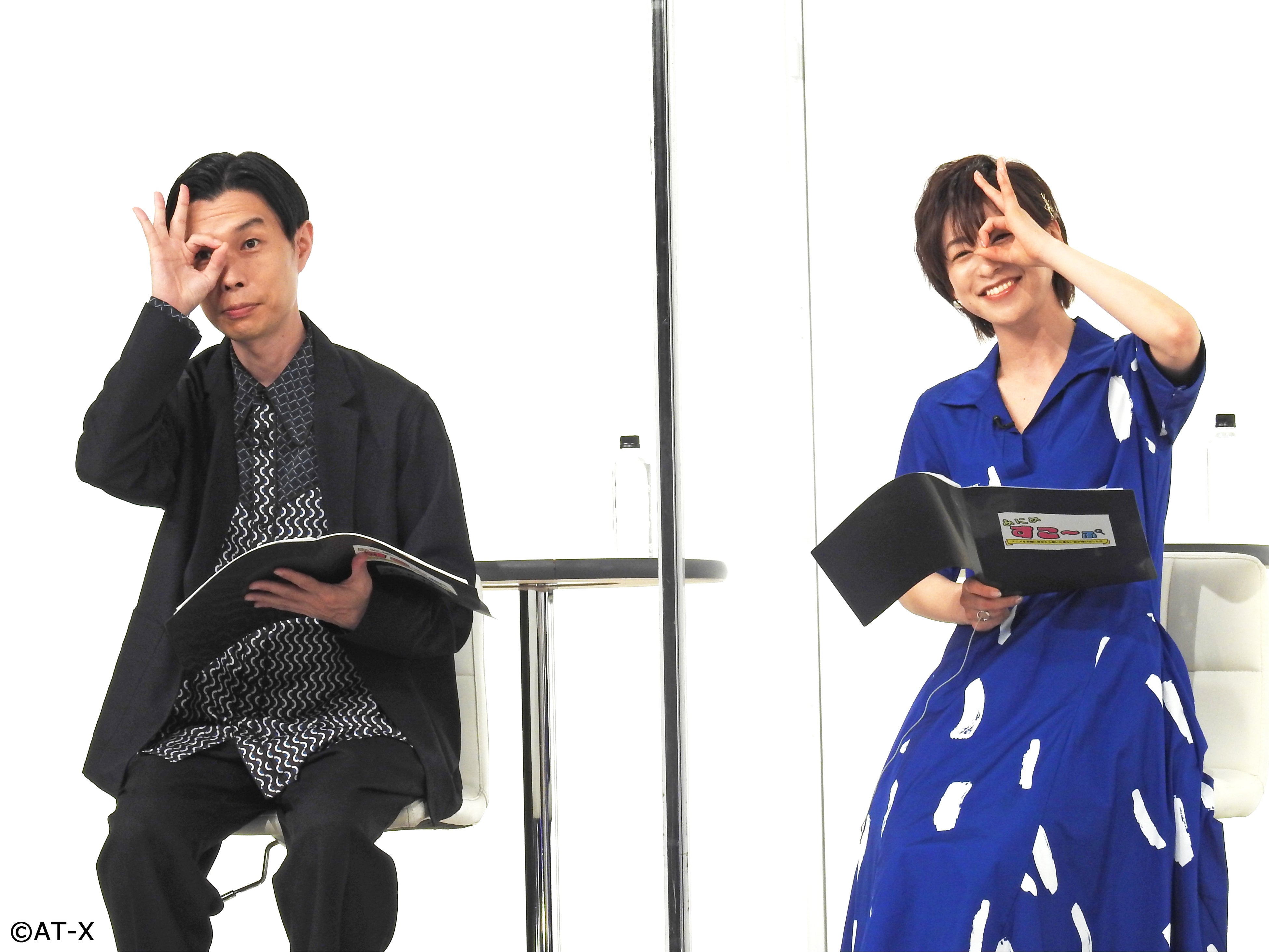 収録風景（MC）