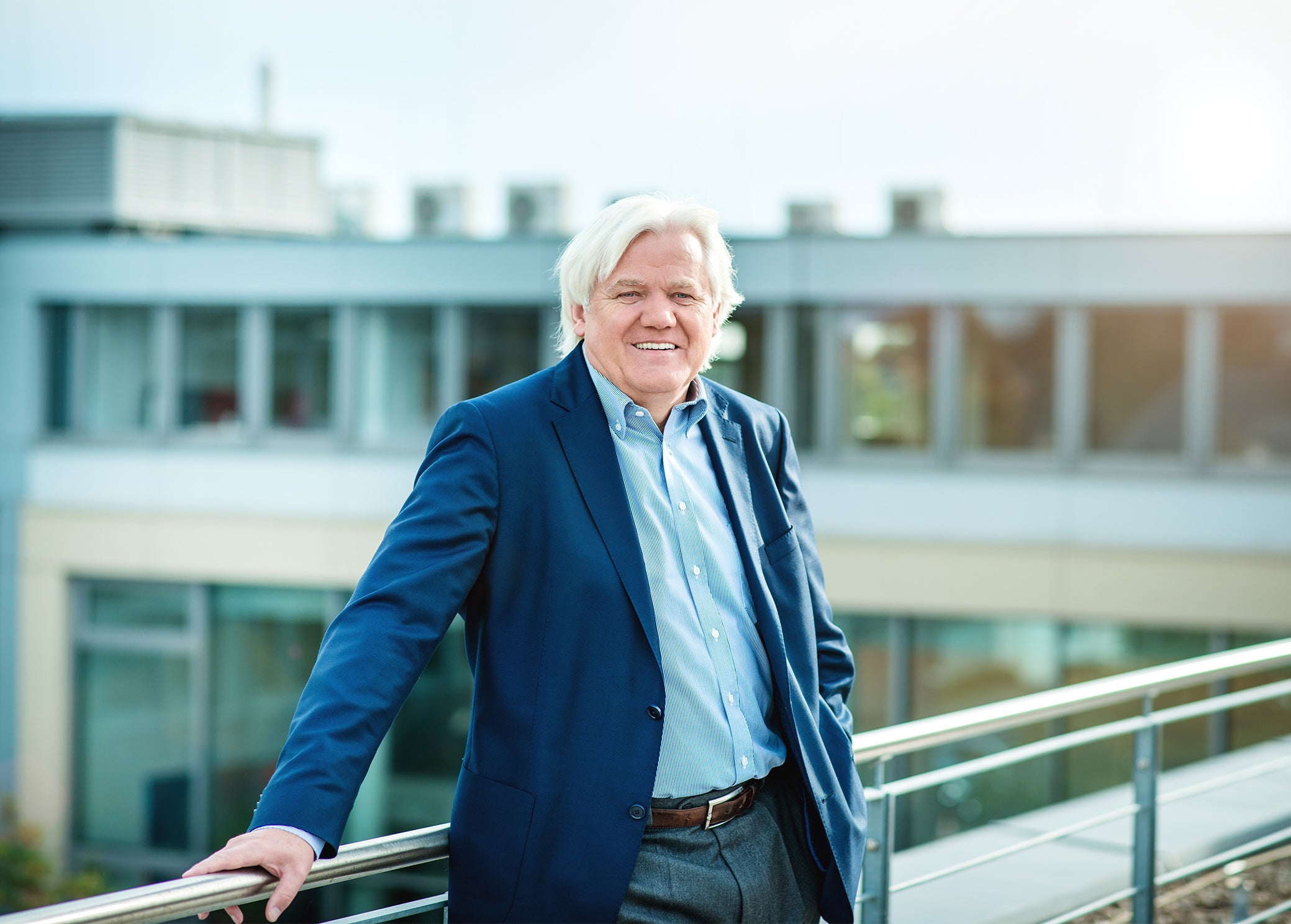 ハンス・ベッコフ（創業者兼マネージング・ディレクター）「我々は毎年ポートフォリオを進化させ、5年から7年ごとに革新的な新技術を導入することを使命とし、これからも継続していきます」