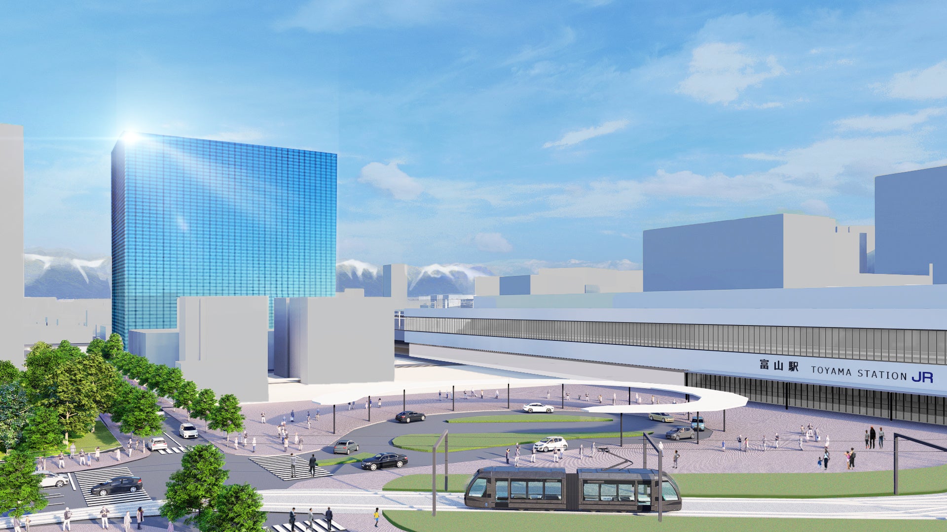 「ほくほくフィナンシャルグループ本社ビル」完成イメージ