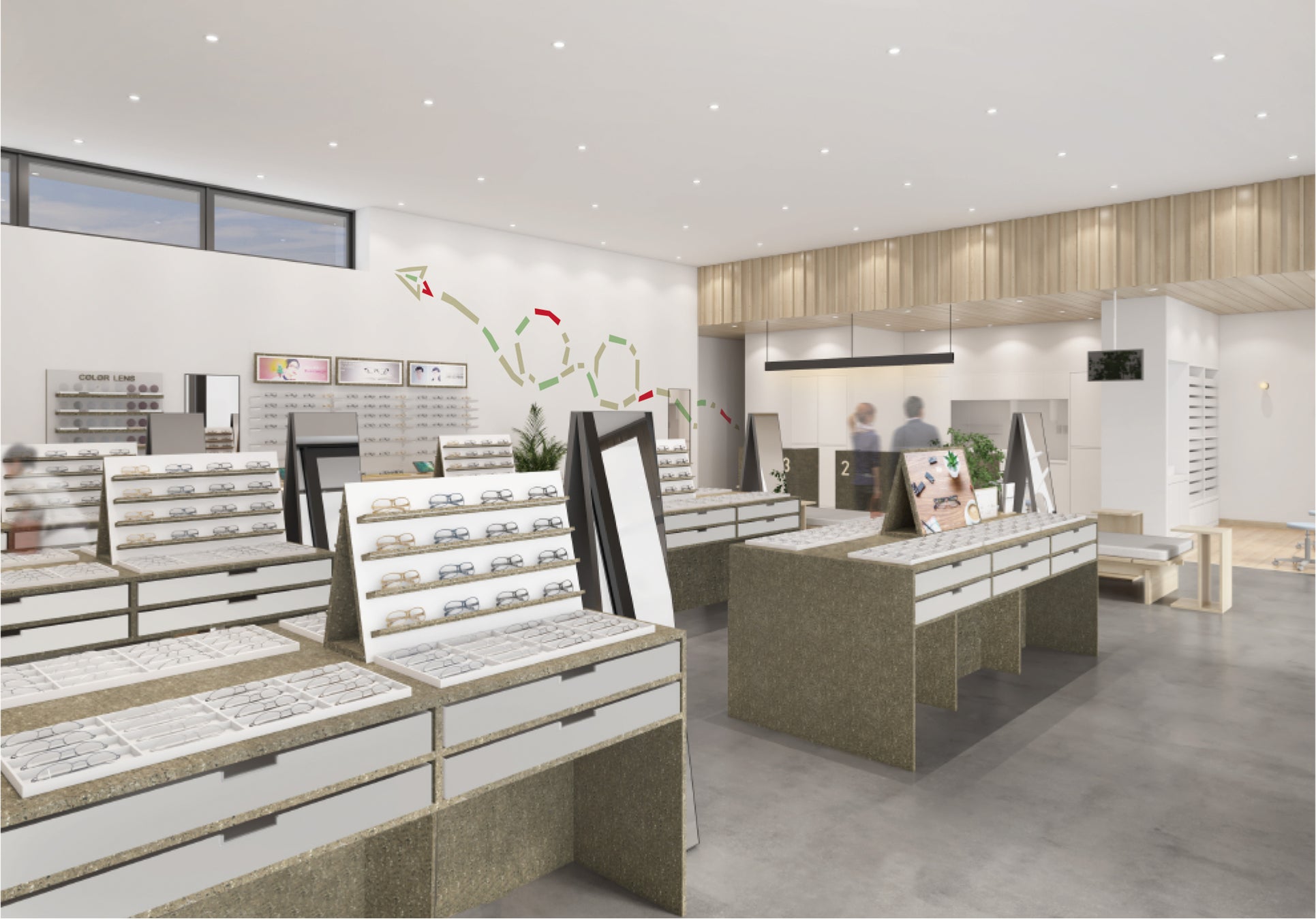 Jins初 商品棚の資源循環に挑戦したサステナブル店舗 Jins富士入山瀬店 9月16日 金 オープン 株式会社ジンズホールディングスのプレスリリース Jins初 商品棚の資源循環に挑戦したサステナブル店舗 Jins富士入山瀬店 9月16日 金 オープン 株式会社ジンズホールディングスのプレスリリース