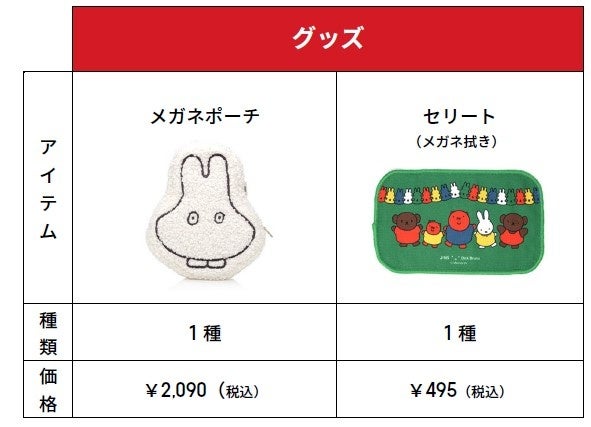 日本初※！近年SNSでも大人気のミッフィーがメガネに！「JINS
