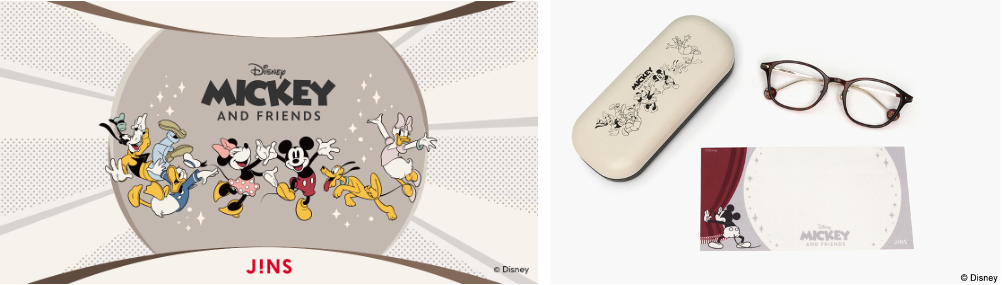 JINS / Disneyモデル」2024年新作アイウエア 3月7日（木）より続々登場