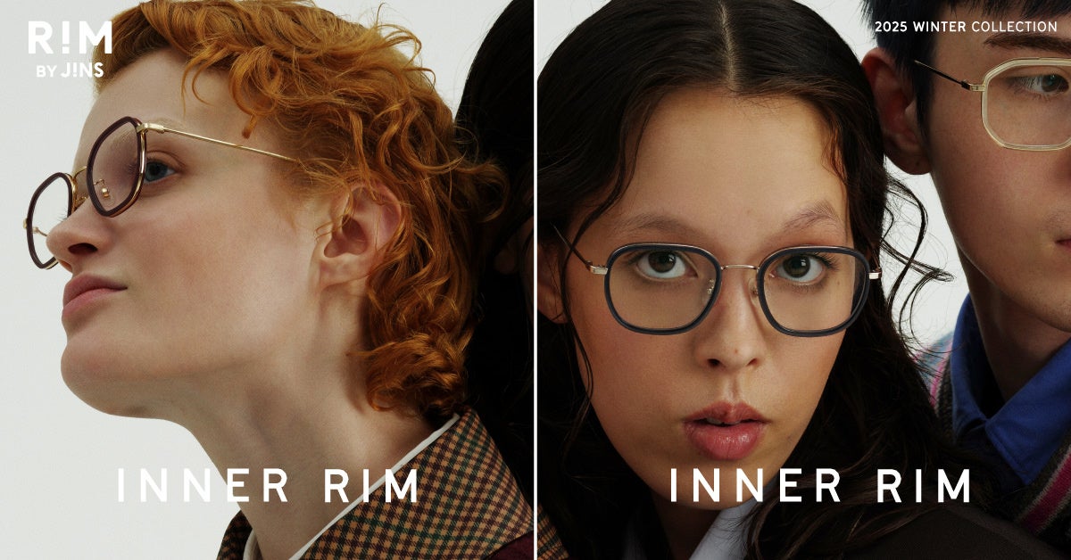 jin様 ファッションアイウエアブランド「RIM BY JINS」2025 WINTER