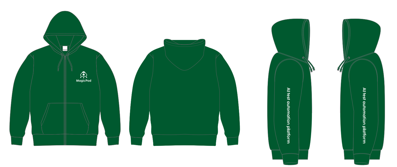 MagicPodパーカー