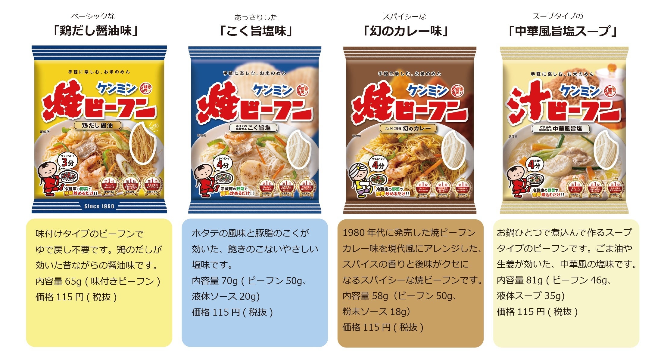 （ケンミン）ケンミン焼ビーフンシリーズ