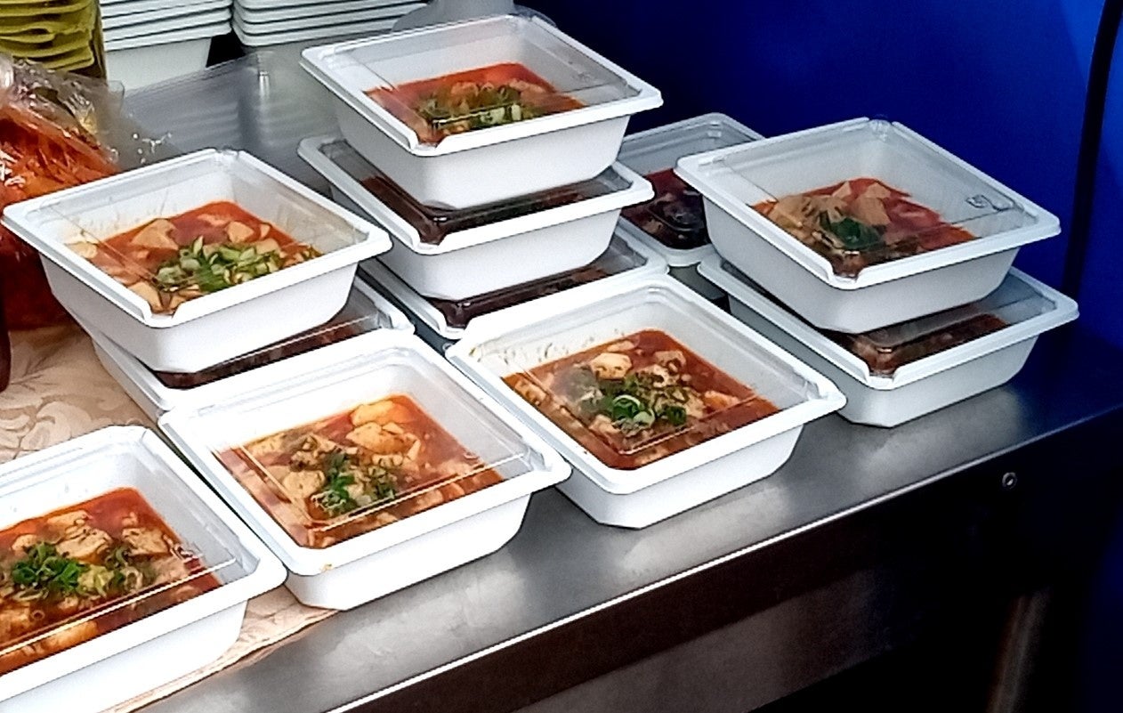 辛さが癖になる「麻婆ビーフン」