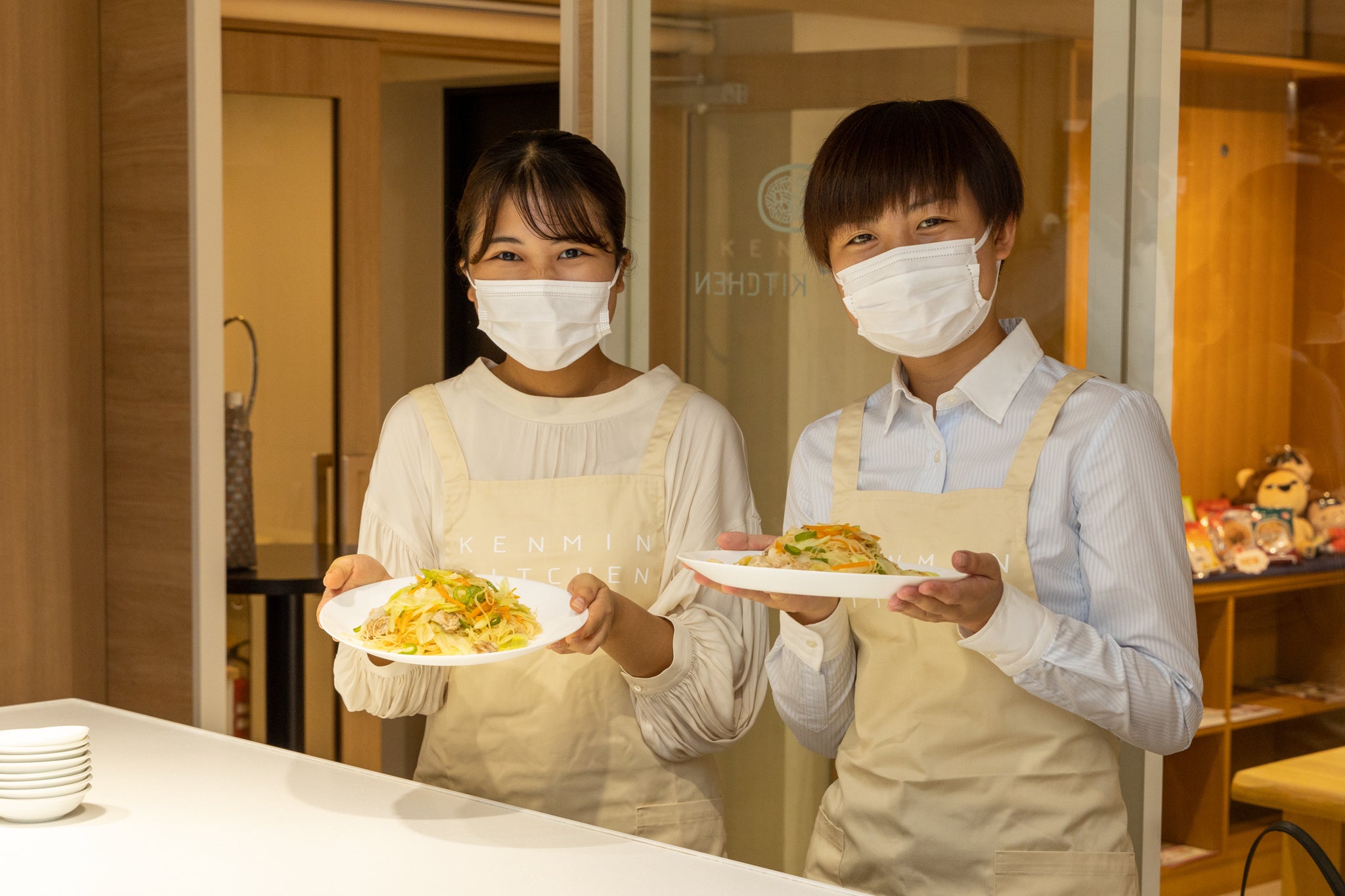 インターンシップに参加した学生ら