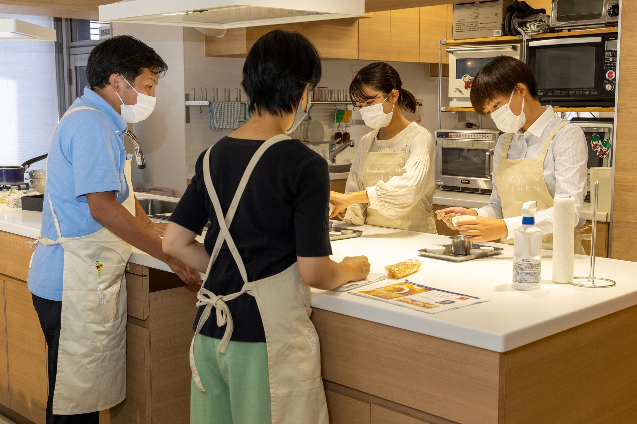 ビーフン作りを実際に体験