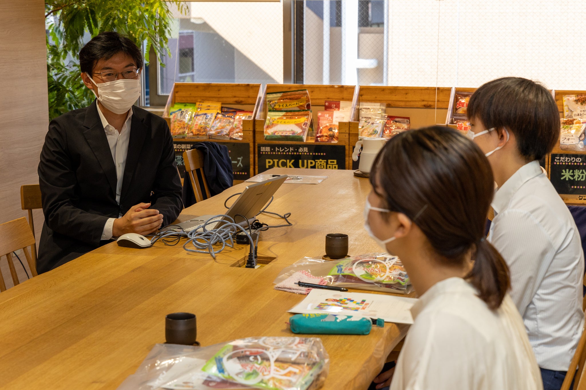 高村社長による会社概要説明