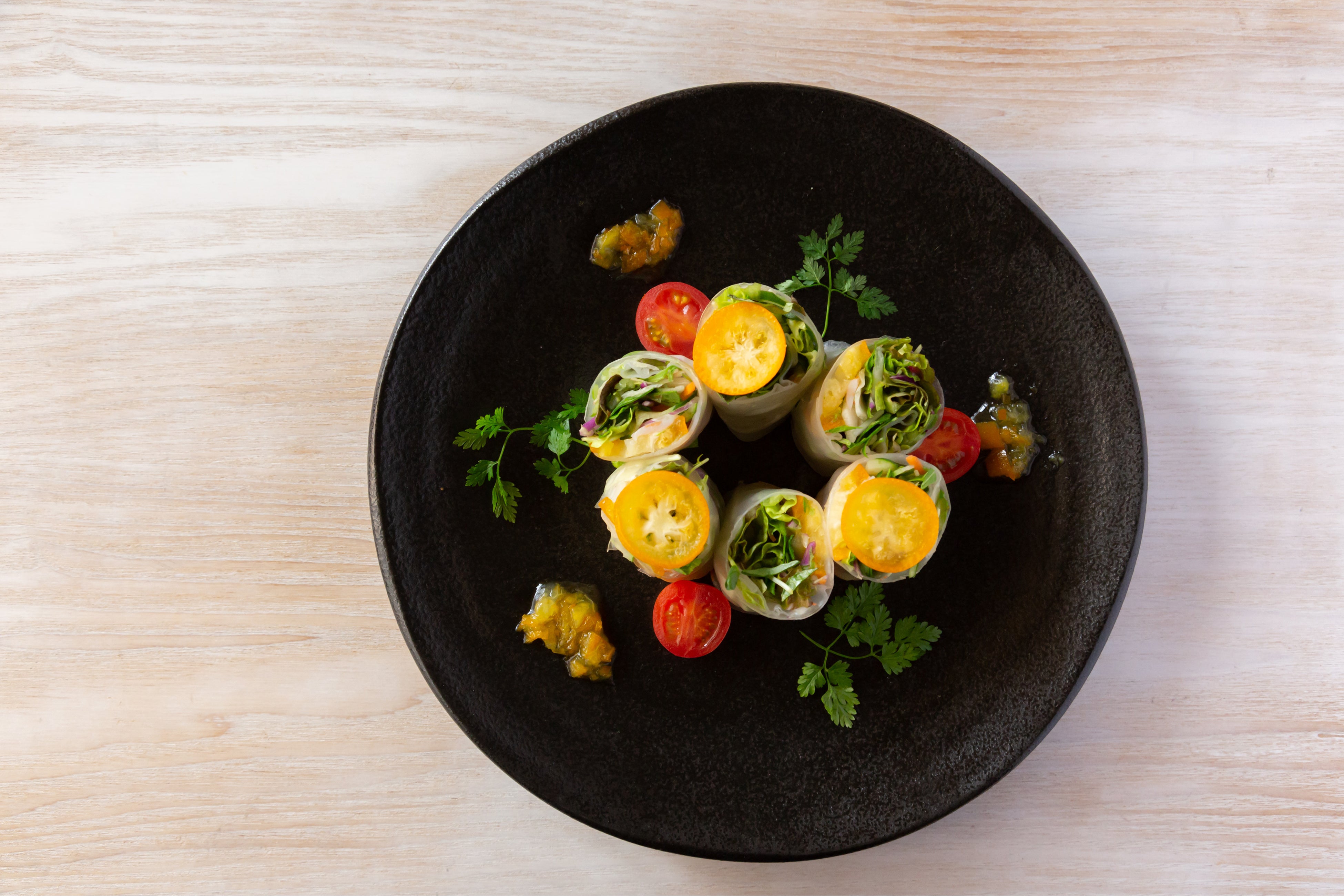 きんかん『たまたま』の生春巻 