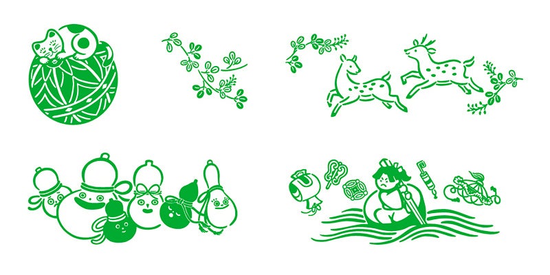 〈ラベル裏面デザインのイメージ〉