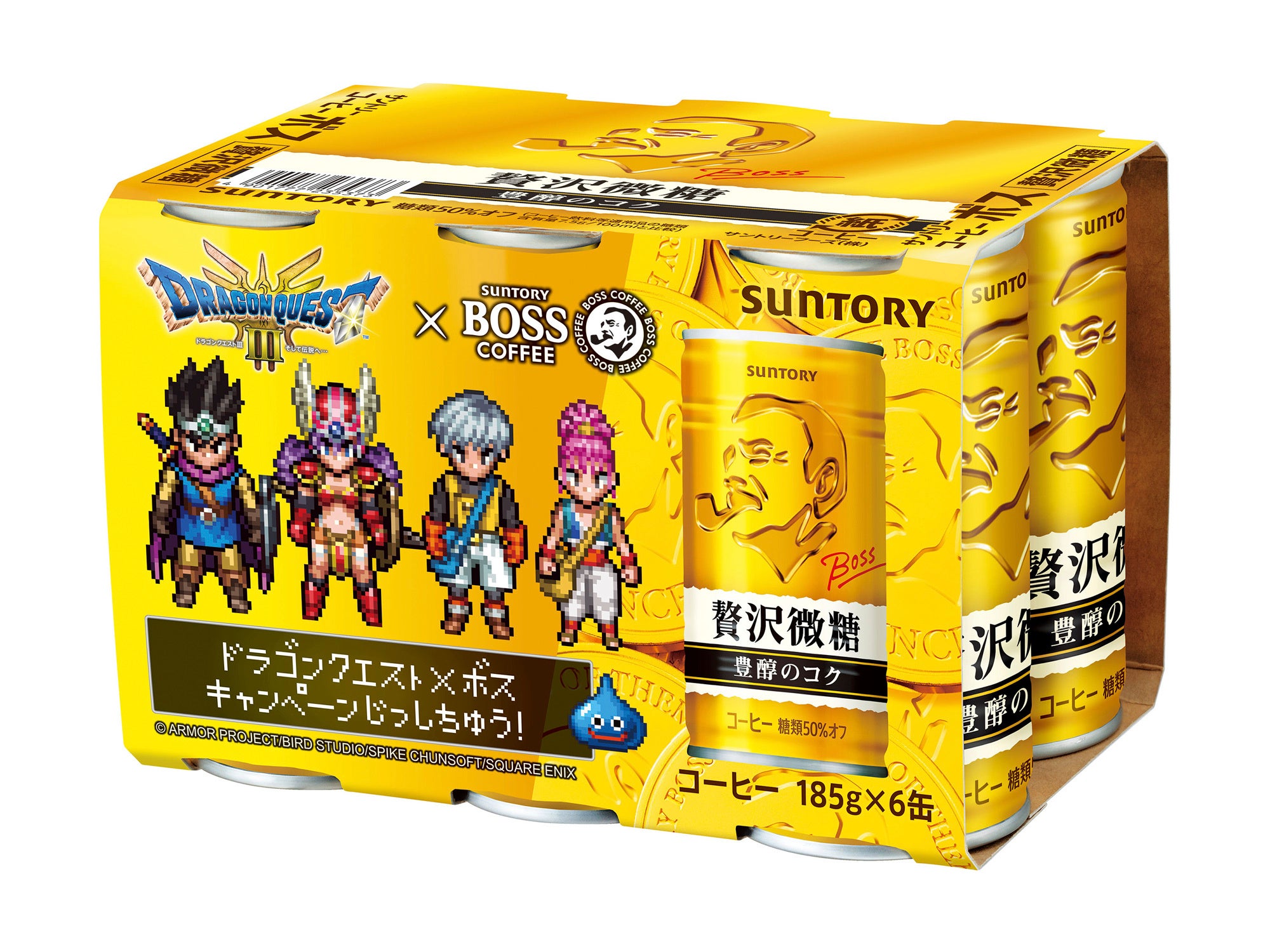 サントリーBOSS×ドラクエ　　パネル　メガPOP サントリーBOSS×ドラクエ パネル メガPOP DRAGON QUEST×BOSS
