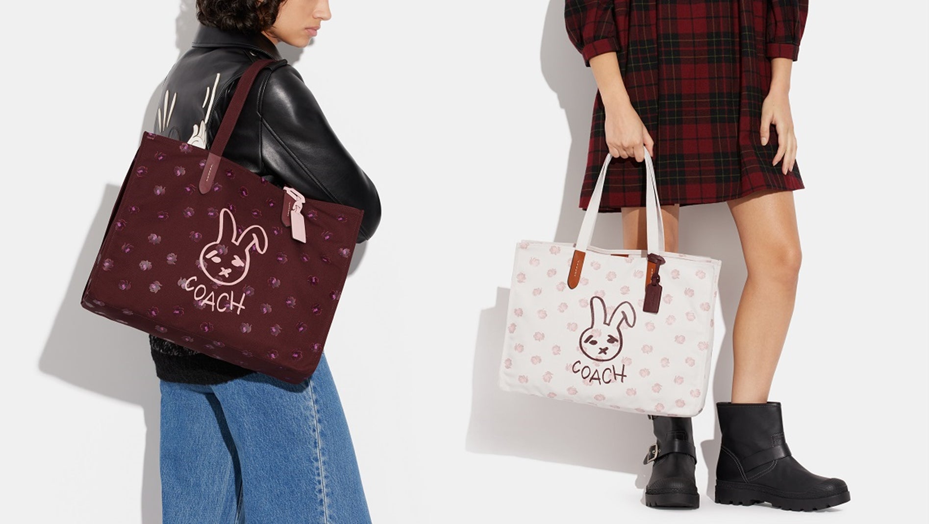 コーチ、うさぎのグラフィックが目を引く コーチ、うさぎのグラフィックが目を引く