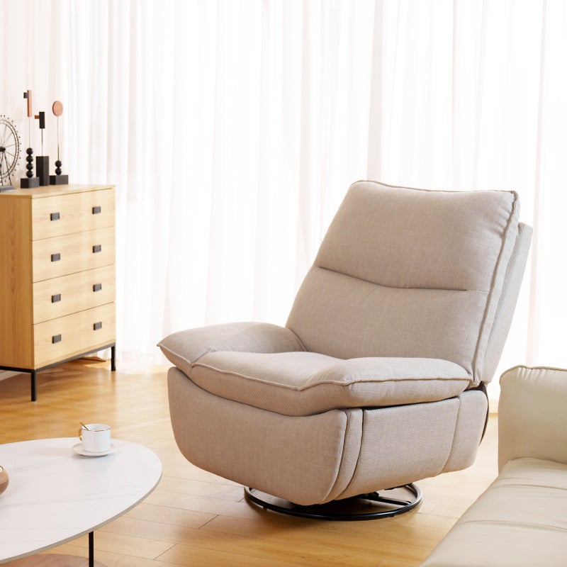 FlexiSpot からスイベル・ロッキング機能搭載、一人掛けリクライニング