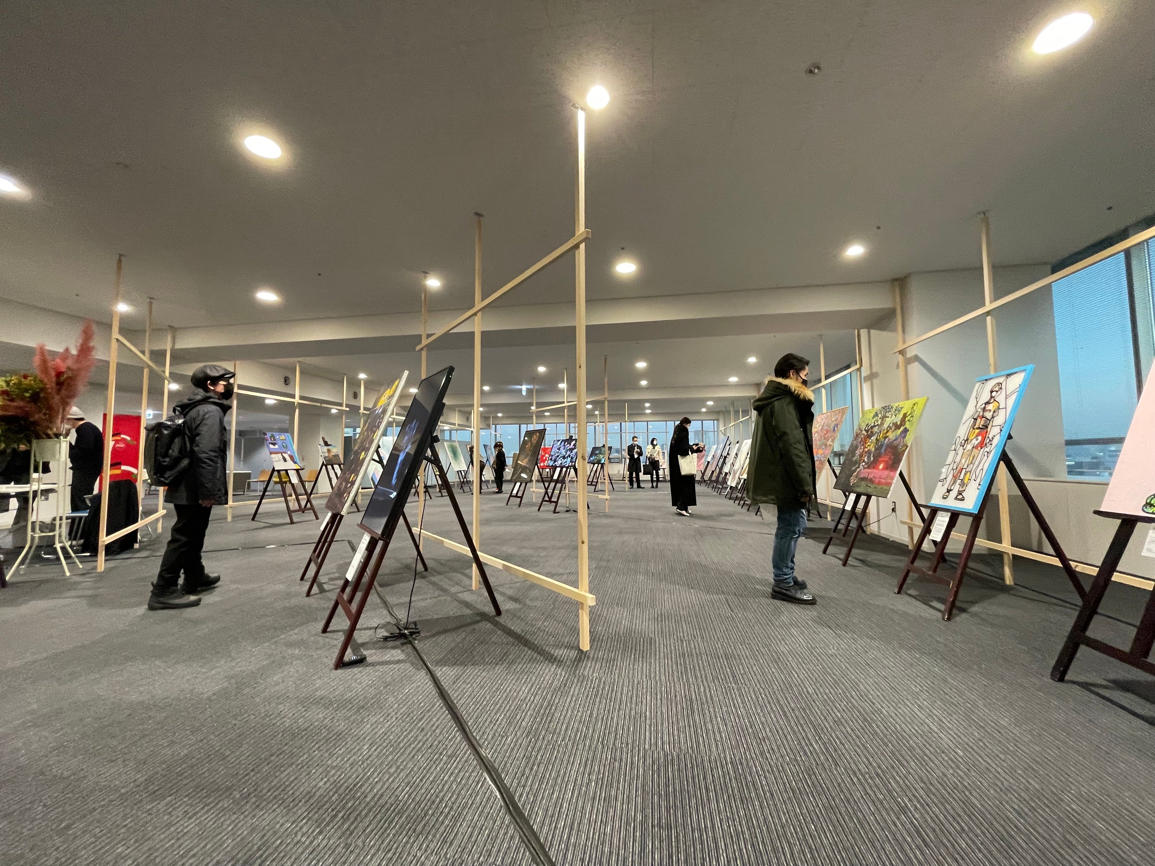 SHIBUYA AWARDS 展示風景・会場スペース428