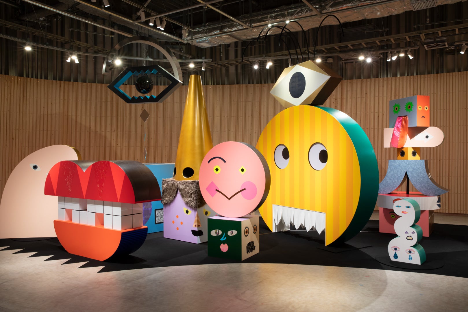 tupera tupera 《かおカオス》 撮影：吉次史成