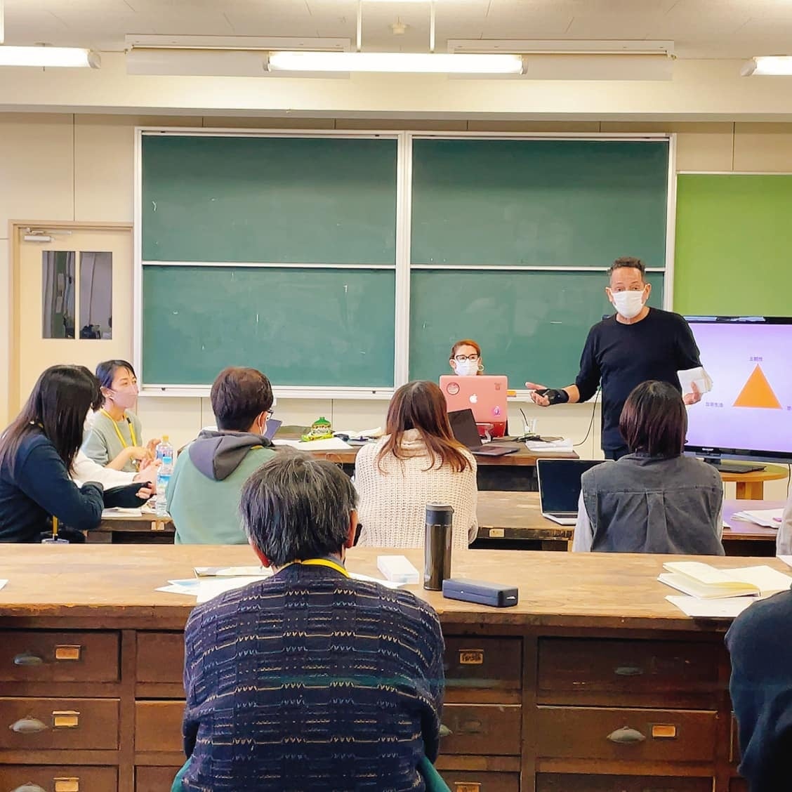 映像制作ワークショップの様子