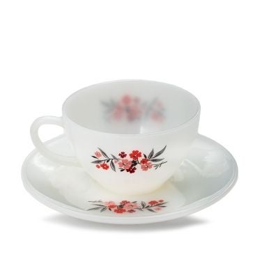 ファイアーキングプリムローズカップ&ソーサ　池田満壽美氏蔵