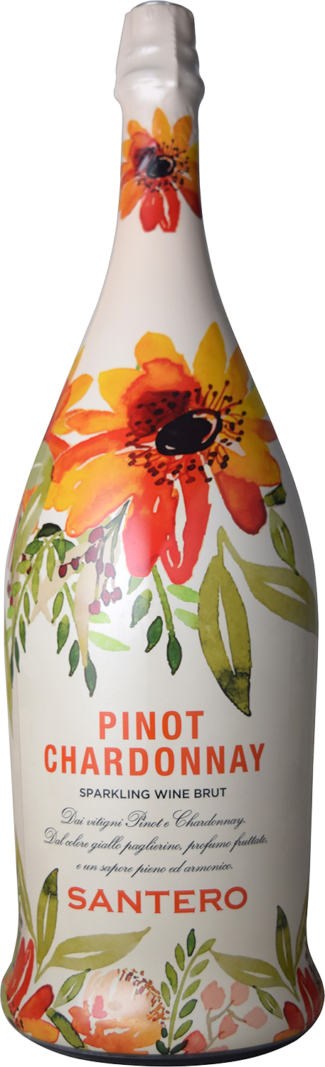 ピノシャルドネ　フラワーボトル