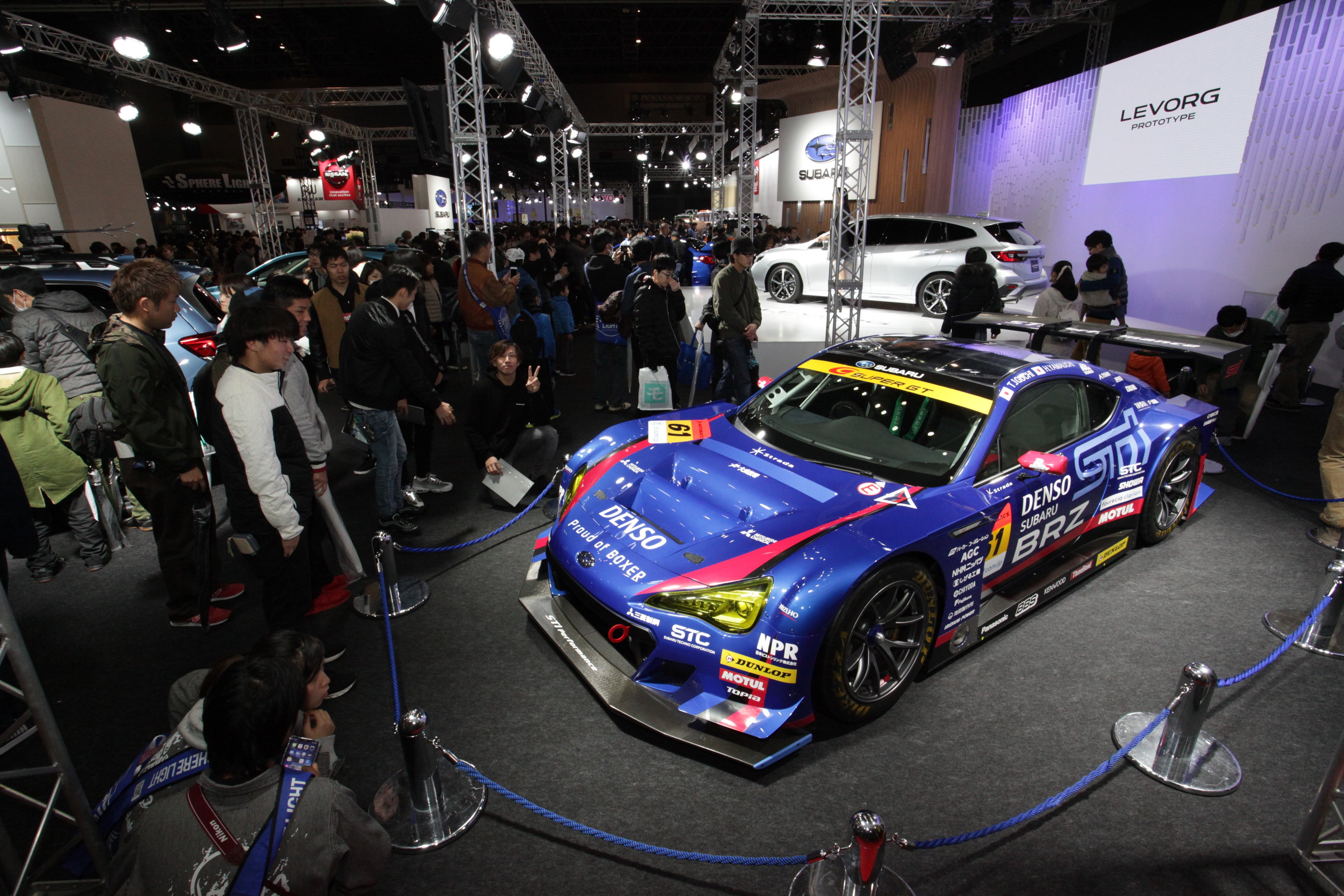 「福岡モーターショー」の様子